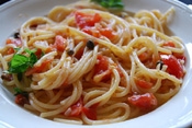 Spaghetti met ansjovis